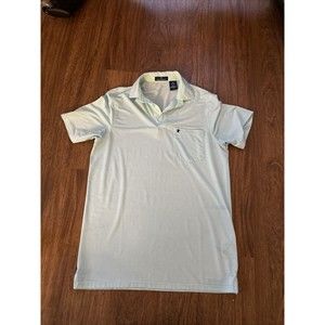 Simply Southern Polo Shirt Mens Small Striped Short Sleeve Stretch Golf Preppy